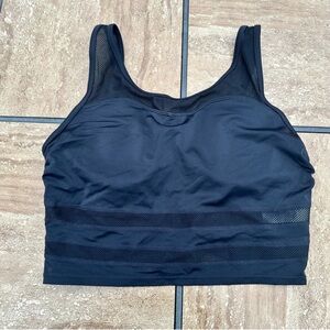 Black Athleta  Mesh Women's Sports Bra M